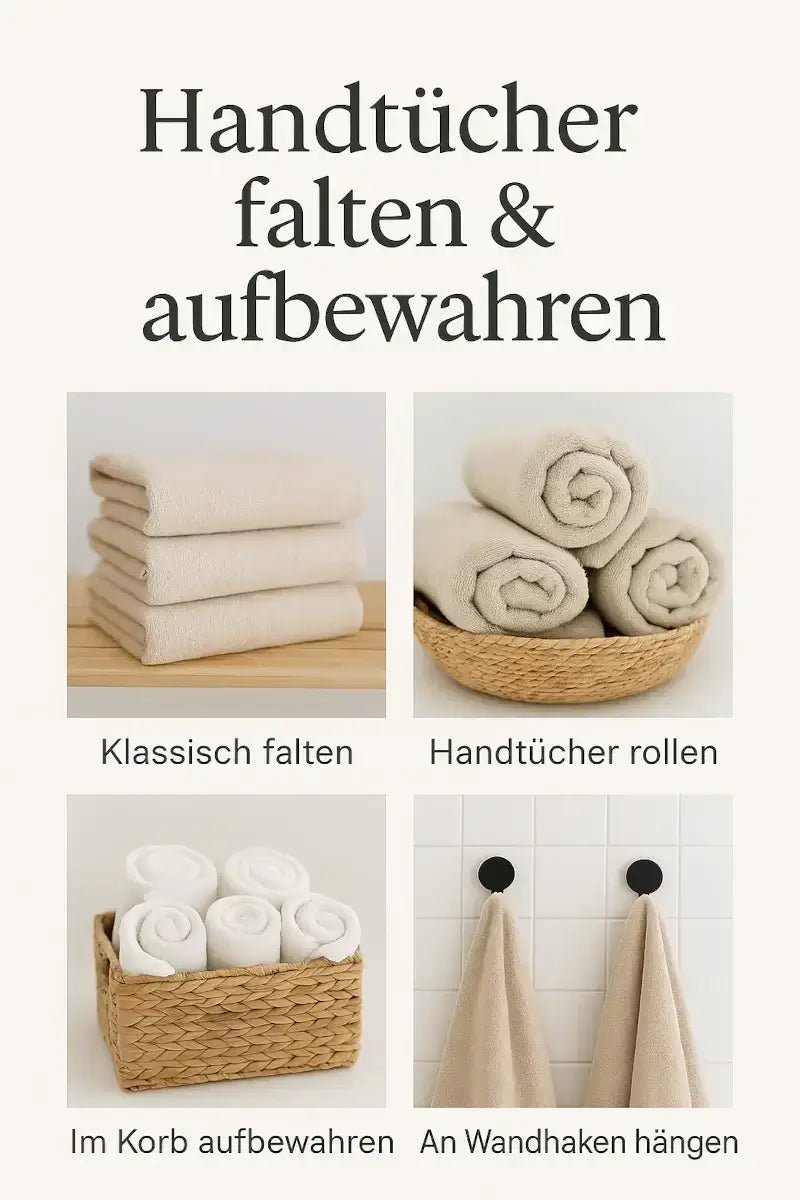 Handtuch falten