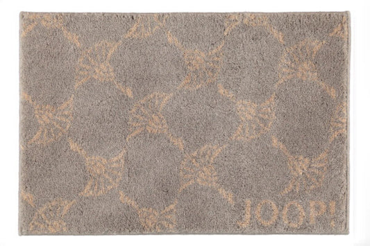 JOOP! New Cornflower Allover Badteppich, Graphit: Designer-Teppich für Ihr Badezimmer.