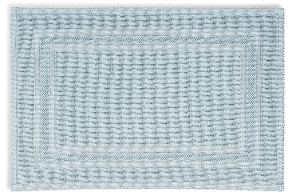 Badteppich/Badvorleger pflegeleicht Gala in Aquamarin, frische Farben für ein belebendes Bad.