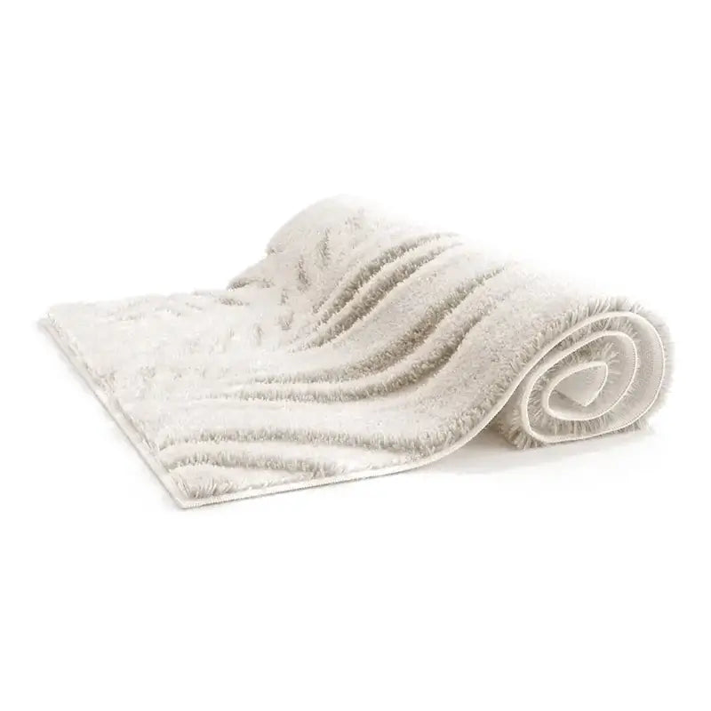 Badvorleger Hochflor weich FERYA – Palmenmuster