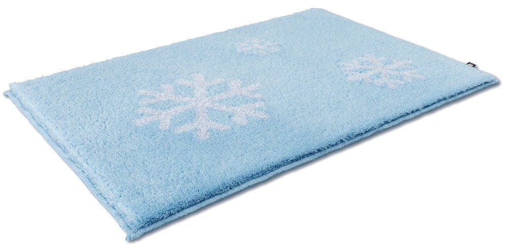 Rhomtuft Schneeflocke Badteppich nach Maß: Hochwertiger Teppich für Ihr Bad.
