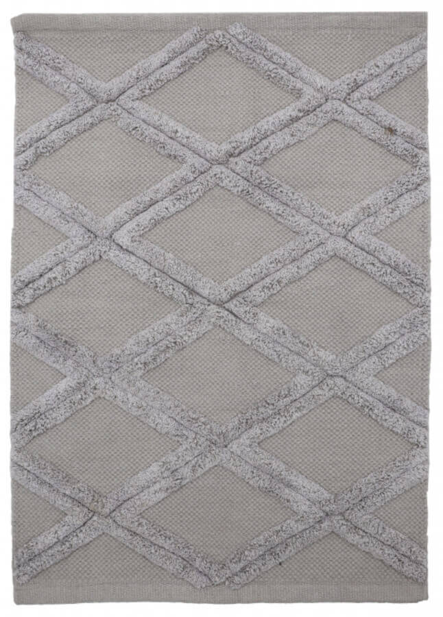 Baumwoll-Badvorleger Serene in Granit-Optik, Luin Living.