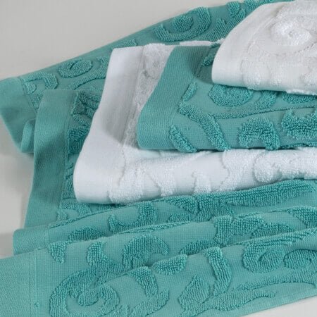 Evelyn Kahle Paisley Handtuch/Duschtuch/Badetuch/Seiftuch: Stilvolle Handtücher mit Paisley-Muster.