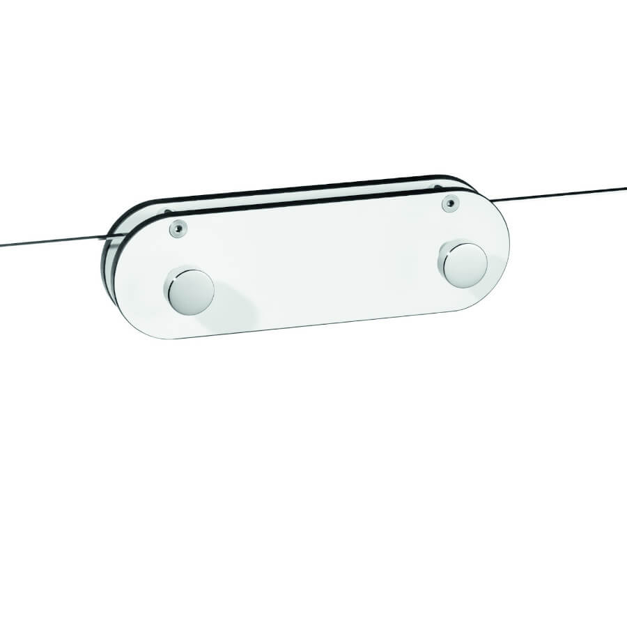 Giese Sky Handtuchhaken für Glaswand (Artikelnummer: 31946): Praktischer Haken für die Dusche.