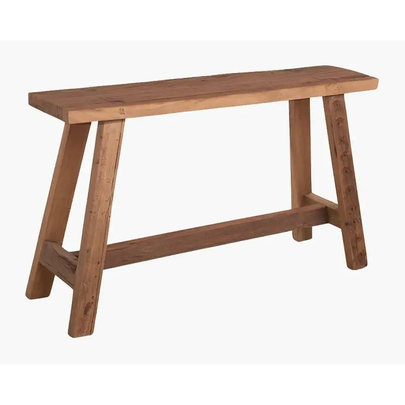Holzbank schmal recyceltes Holz – Farmwood