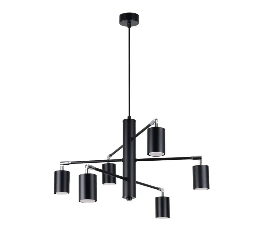 Minimalistische Pendelleuchte schwarz Lemmi