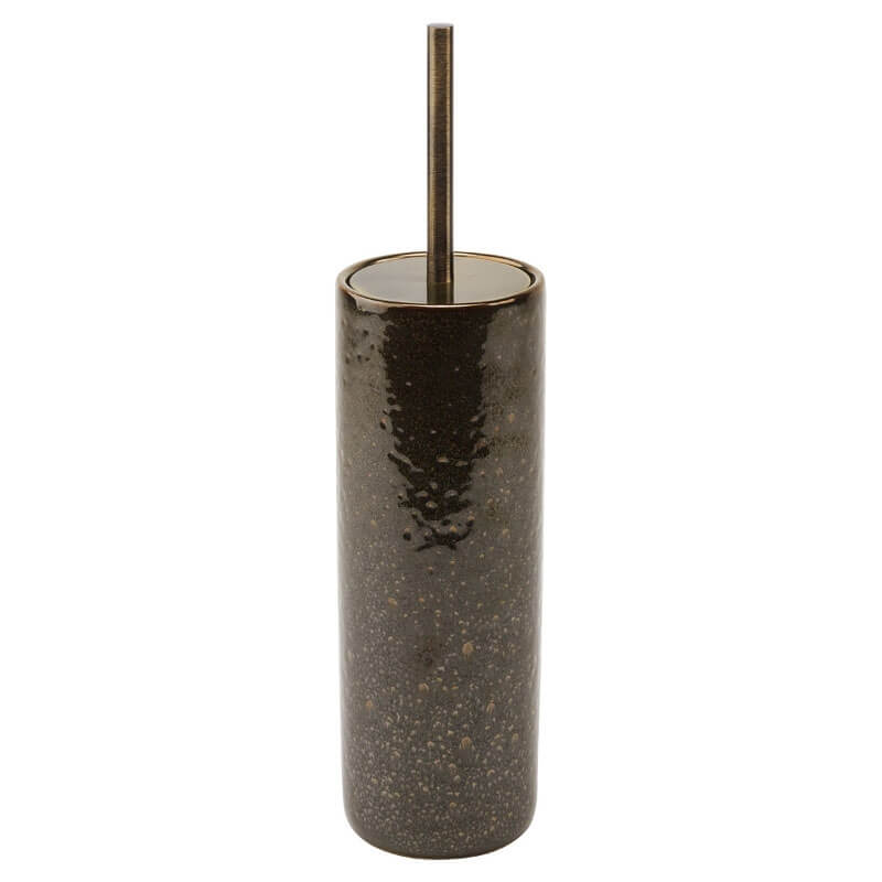 Aquanova Ugo WC-Standbürste in Vintage Bronze: Bürste mit Vintage-Charme für Ihr WC.
