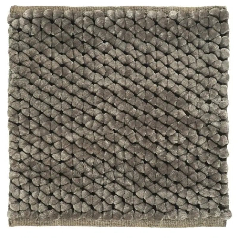 WC-Vorleger Onyx in Desert von Aquanova in 60x60 cm – ausgefallener und weicher Badteppich für ein stilvolles Badezimmer.