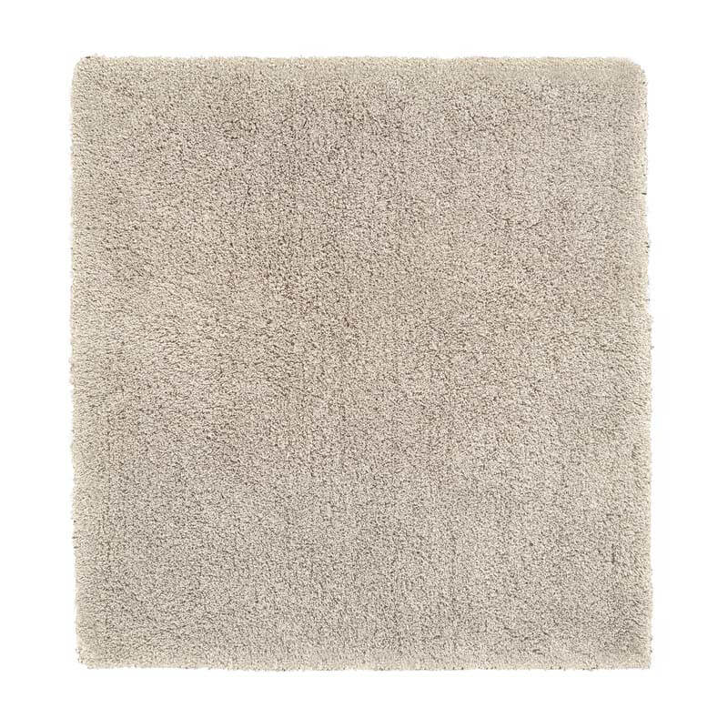 Weicher, rutschfester Badteppich Jaro in Sand – WC-Vorleger 60x60 cm mit edlem Flor