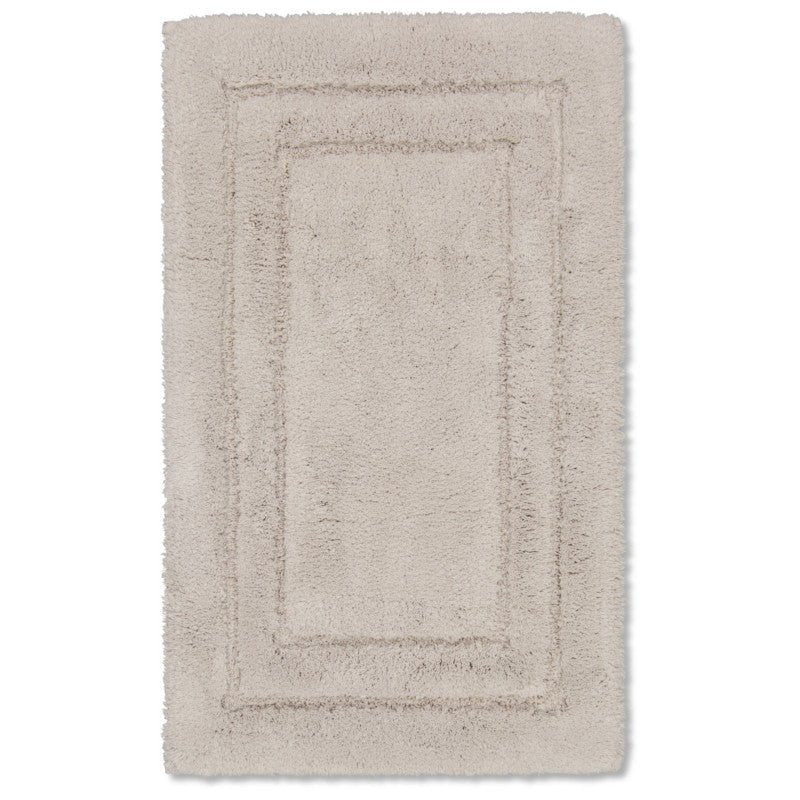 Weicher Flor mit Struktur: Baumwoll-Badematte Harmony von Luin Living