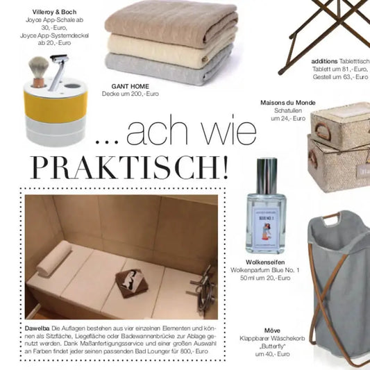 Unser Bad-Lounger im Magazin