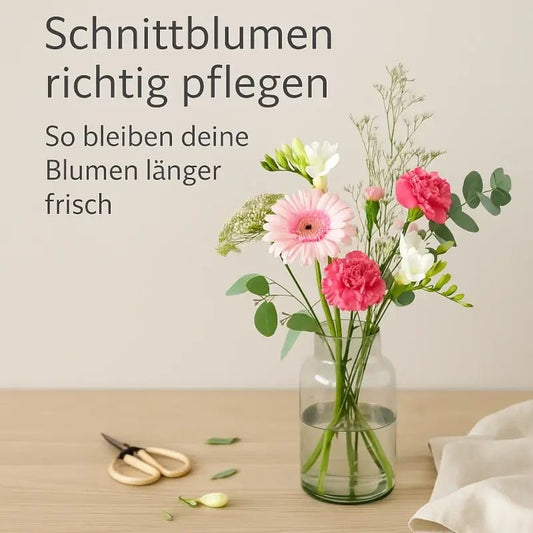 Schnittblumen richtig pflegen