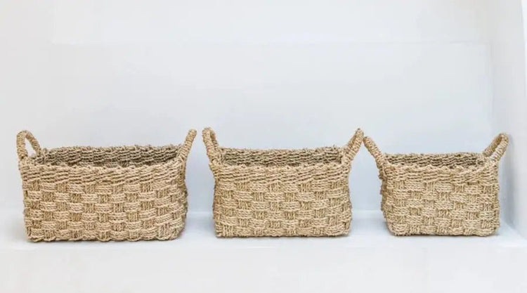Geflochtene Körbe – natürliche Aufbewahrung mit Boho-Charme