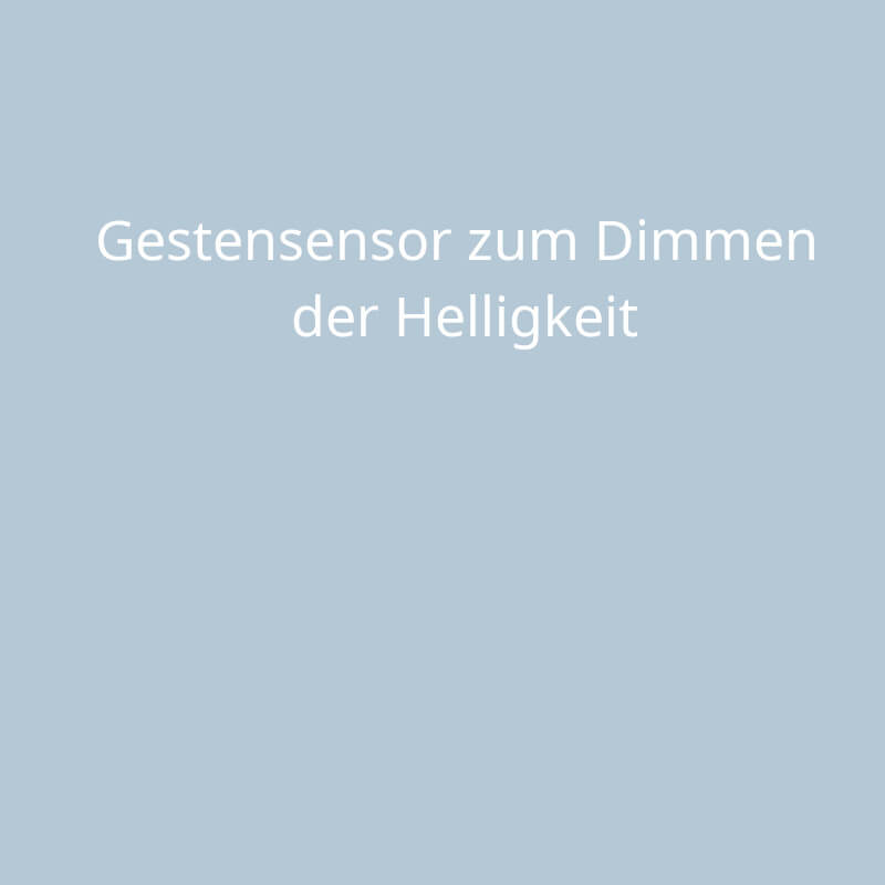 Gestensensor Zubehör für Badezimmerspiegel – Dimmen der Helligkeit.