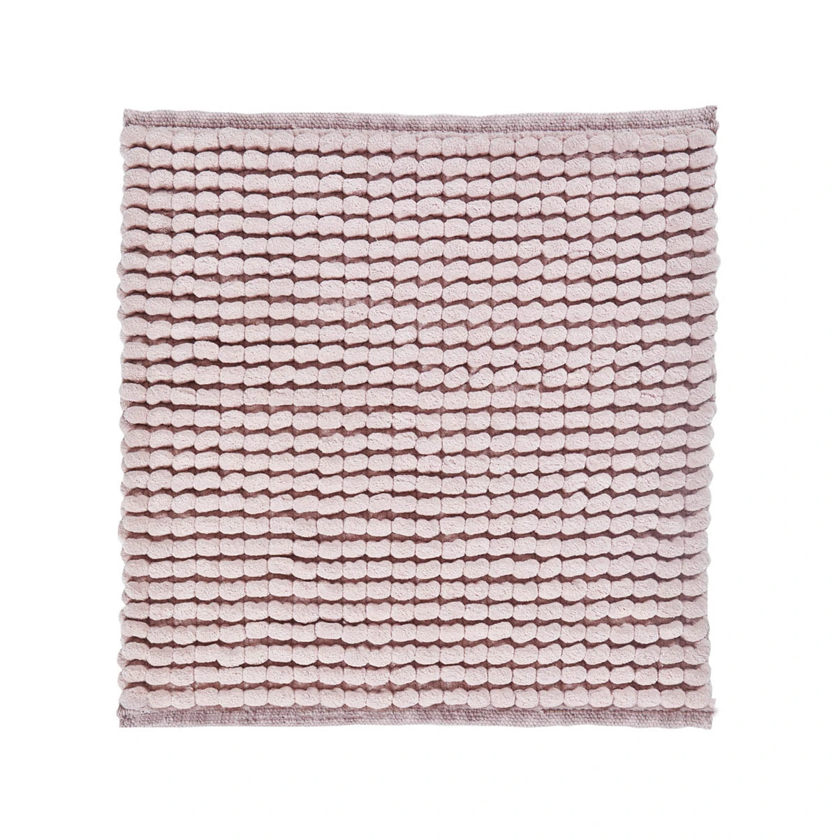 WC-Vorleger Axel in Dusty Pink von Aquanova in 60x60 cm – weicher Badteppich in modernem Altrosa für ein stilvolles Badezimmer.