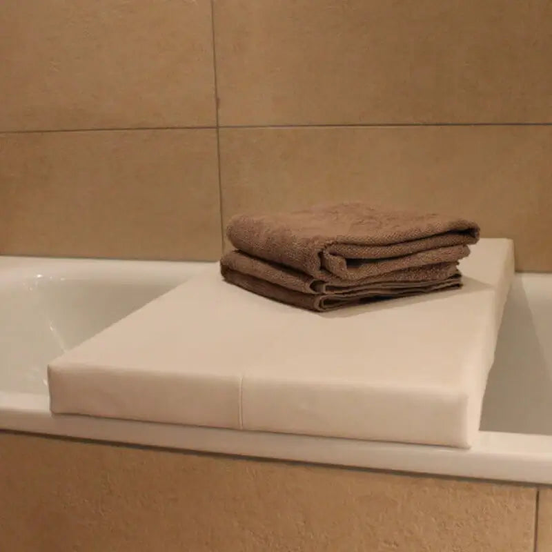 Abdeckung für Badewanne als 1-Element Badewannenbrücke der Serie Stinson, stabiles, leichtes Gewicht und maßgefertigte Lösung für Ihr Badezimmer