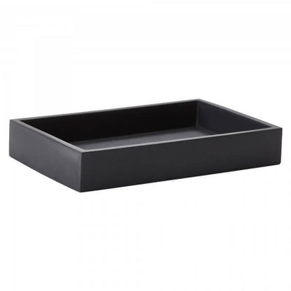 Bruchfeste Ablage oder Fach, Farbe Schwarz, Modell Moon von Aquanova.