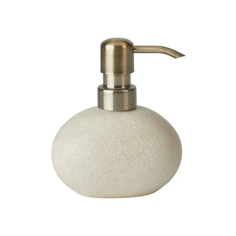 Badaccessoires Ugo Sand – Steingut mit Bronze