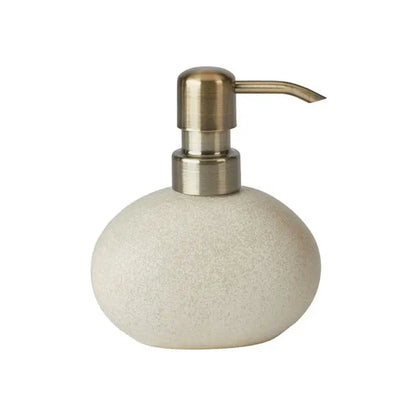 Badaccessoires Ugo Sand – Steingut mit Bronze