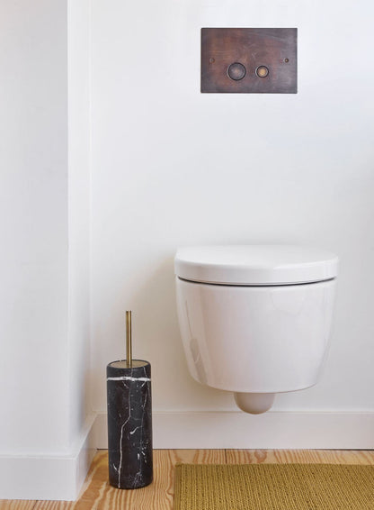 Aquanova Nero Bad-Accessoires, Schwarz/Gold: Stilvolle Accessoires für Ihr Bad.