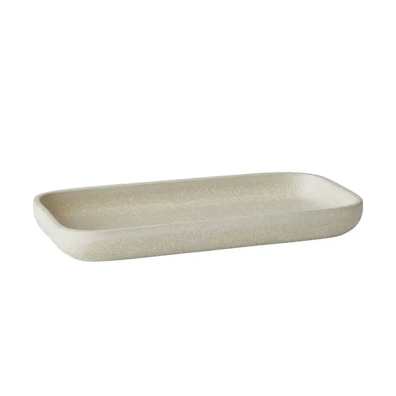 Badaccessoires Ugo Sand – Steingut mit Bronze