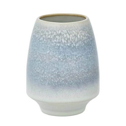 Badaccessoires in Blau: Becher: Der Zahnputzbecher "Figo Ice" von Aquanova in Blau ist ein moderner Blickfang für Bad und Gäste-WC.