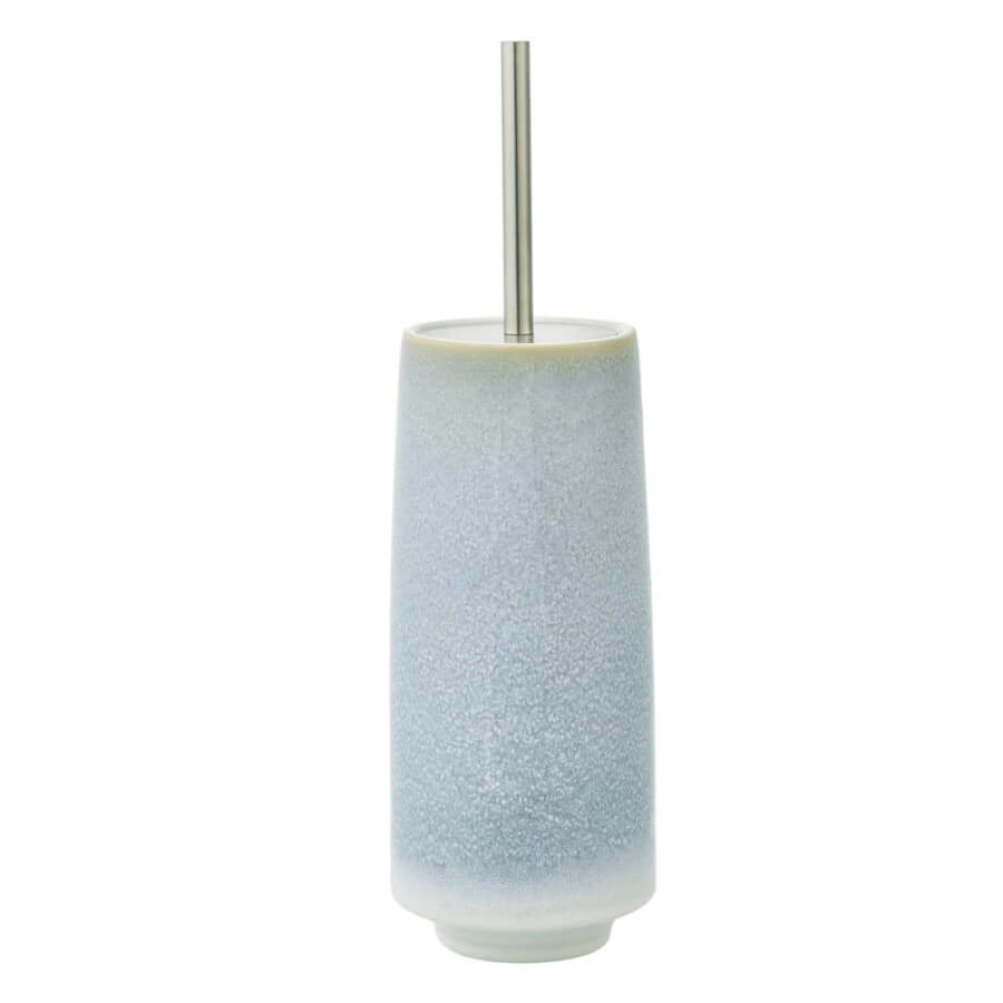 Badaccessoires in Blau: WC-Bürste: Die WC-Bürste "Figo Ice" von Aquanova in Blau ist ein moderner Blickfang für Bad und Gäste-WC.