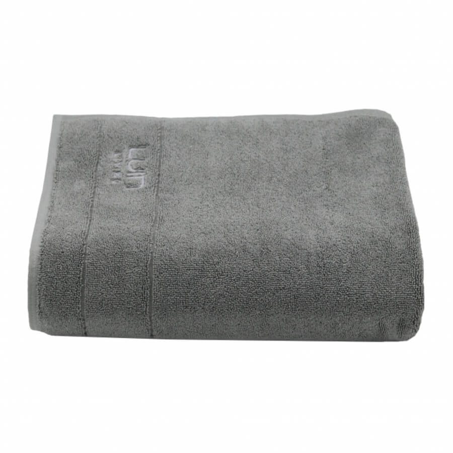SPA Badematte, Baumwolle, waschbar, pflegeleicht, Rose/Dunkelgrau/Granit: Pflegeleichter Teppich für Ihr Badezimmer.