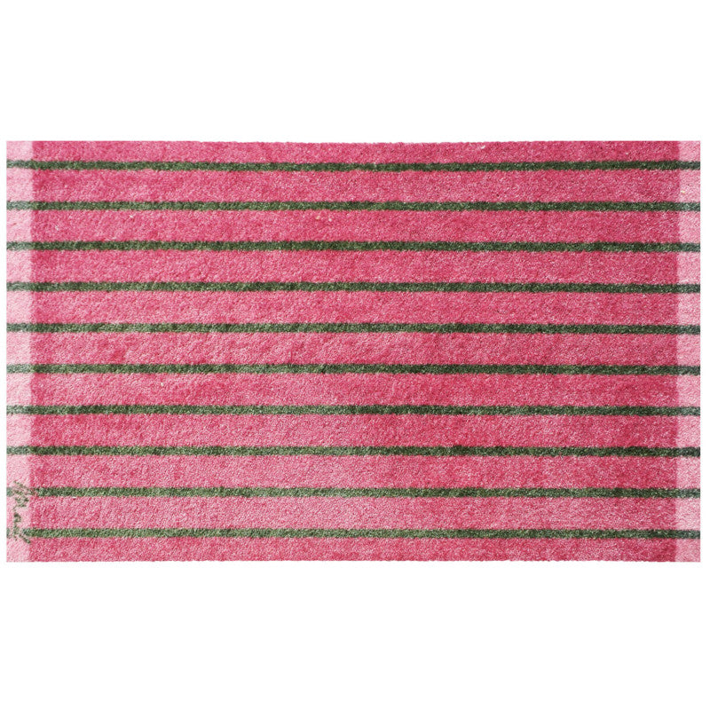 Gestreifte Badematte Rot Rosa Dafne – Mad About Mats