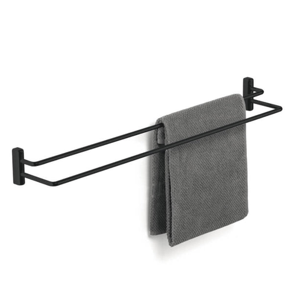 Badetuchhalter Mattschwarz Etagère