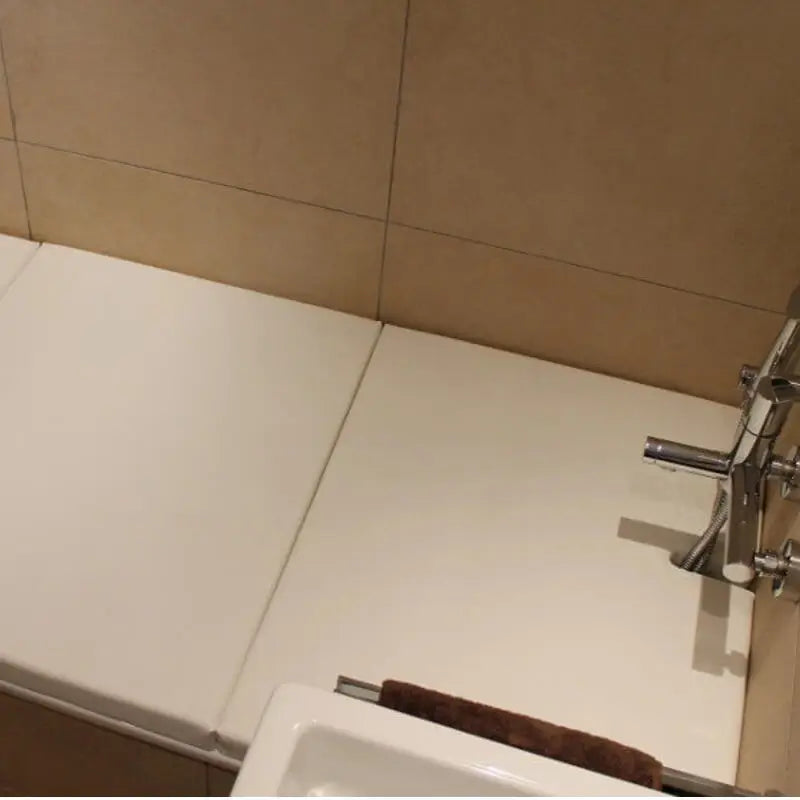 Badewannenabdeckung Elegance von Dawelba – maßgefertigte 3-teilige Badewannenauflage der Serie Elegance