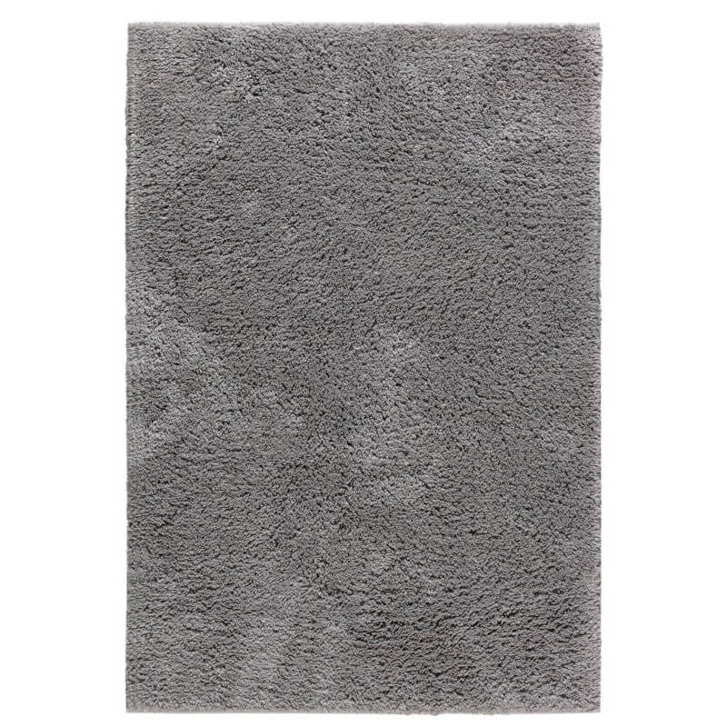 Kuschelige Badematte in stilvollem Dunkelgrau (Slatgrey), gefertigt aus Baumwolle und sicher rutschfest, ideal für ein zeitloses Badezimmerambiente.