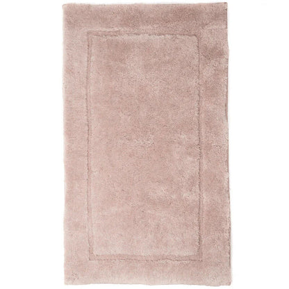 Weiche, rutschfeste Badezimmermatte Orlando in Rosa – großer Badezimmerteppich in Misty Pink