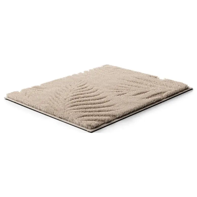 Badvorleger Hochflor weich FERYA – Palmenmuster