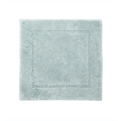 Rutschfeste Badezimmermatte Orlando 60x60 cm, WC-Vorleger in Seagreen Mist Grün – weicher Badteppich für sicheren Halt im Badezimmer