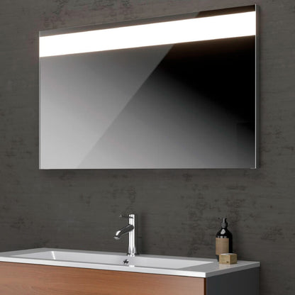Vogelsang LED-Badezimmerspiegel Strada Emotion mit Dimmfunktion und Lichtfarbwechsel: Moderner Spiegel mit individuell anpassbarer Beleuchtung.