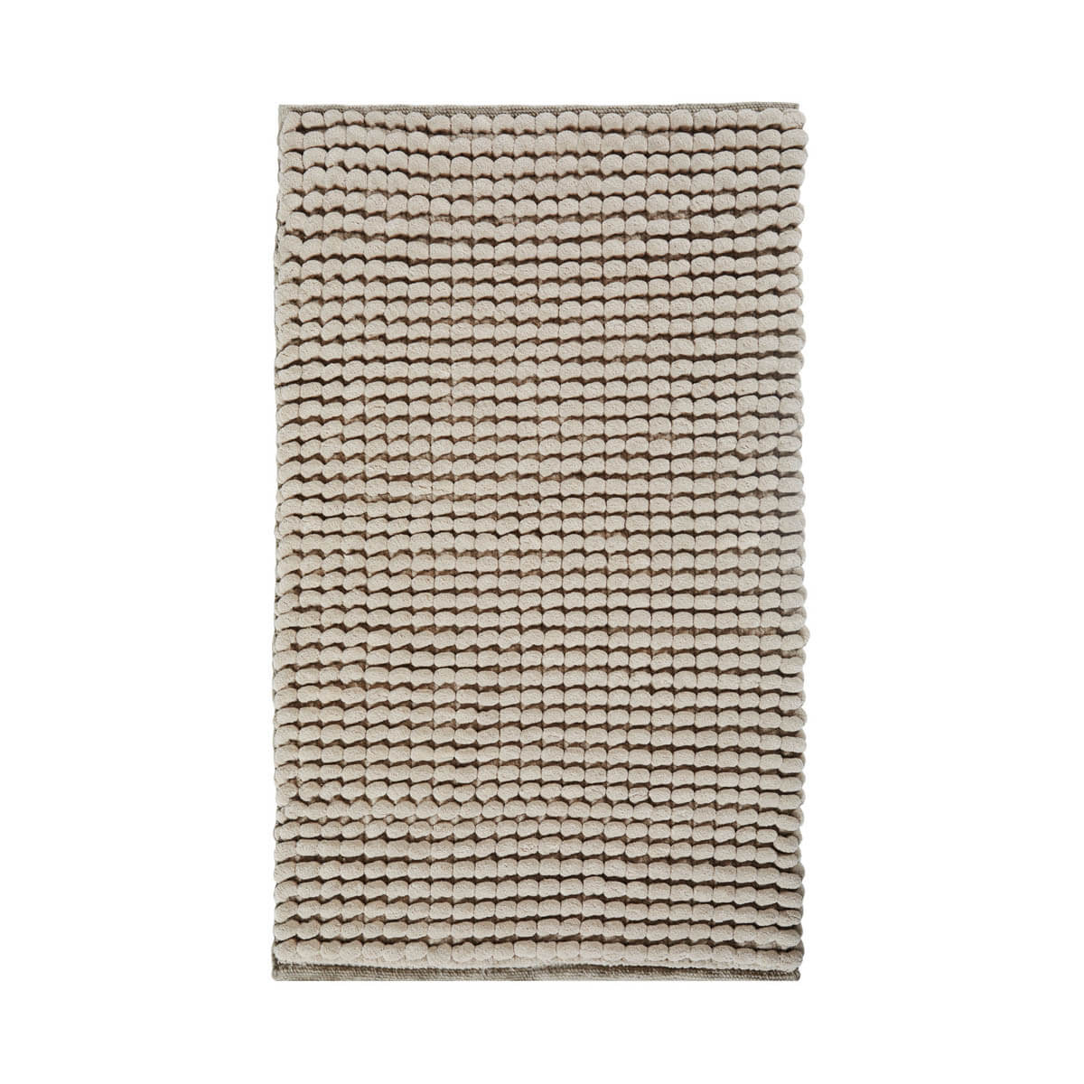 Aquanova Badteppich Axel in Linen Leinen – weicher Badezimmerteppich in hellem Naturton für ein modernes und harmonisches Badezimmer.