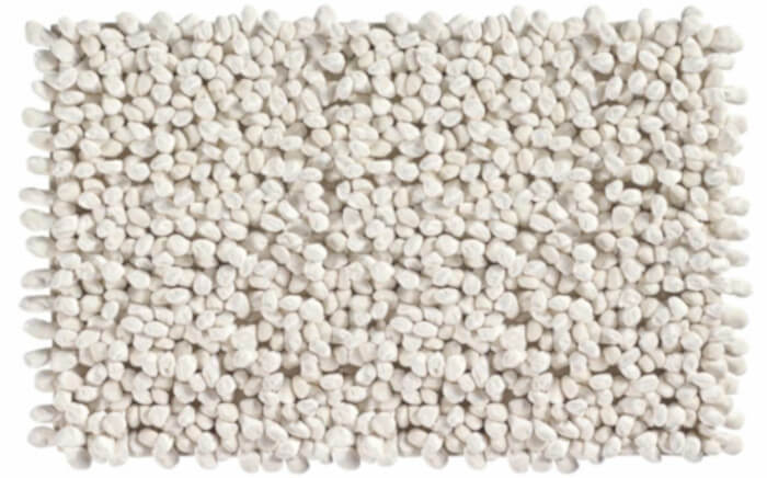 Aquanova Rocca Badezimmerteppich in Ivory: Weicher und stilvoller Teppich für Ihr Badezimmer.