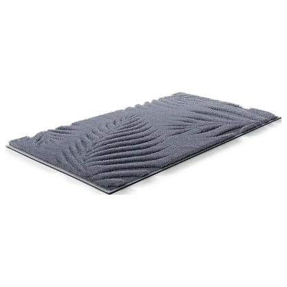 Badvorleger Hochflor weich FERYA – Palmenmuster