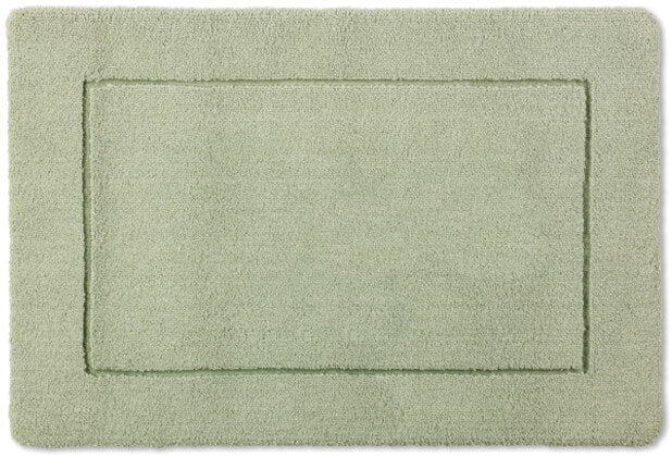 Rhomtuft Badezimmerteppich nach Maß, Bolero-Umrandung, Hoch-Tief, Jade: Hochwertiger Teppich nach Maß für Ihr Badezimmer.