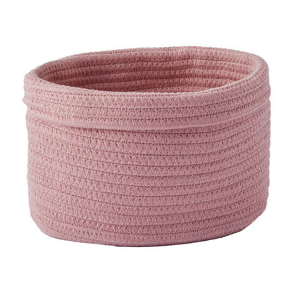 Rosa Badkorb für mehr Ordnung: Der Badkorb/Aufbewahrungskorb Bad klein Rena in zartem Rosa (Sedum) von Aquanova ist nicht nur praktisch, sondern auch ein stilvolles Accessoire für Ihr Badezimmer.