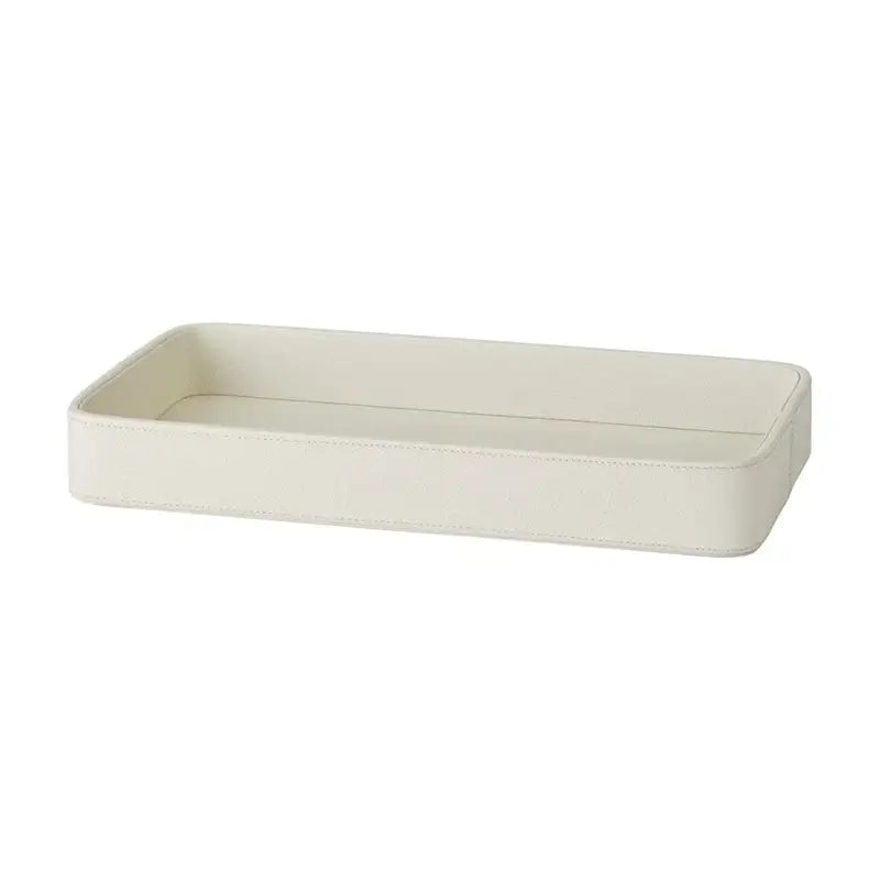 Bad-Tablett aus Leder – Aquanova Lotus