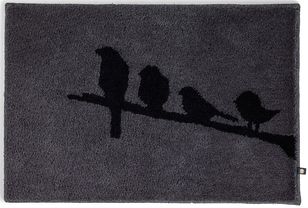 Badteppich auf Maß Birds