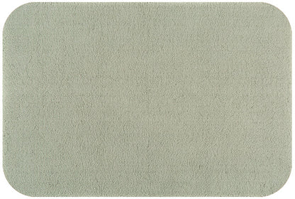 Badteppich/Badezimmerteppich Aspect mit abgerundeten Ecken von Rhomtuft in Jade, frische Farben für ein belebendes Bad.