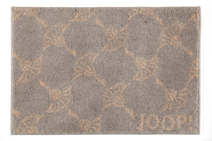 JOOP! New Cornflower Allover Badteppich, Graphit: Designer-Teppich für Ihr Badezimmer.