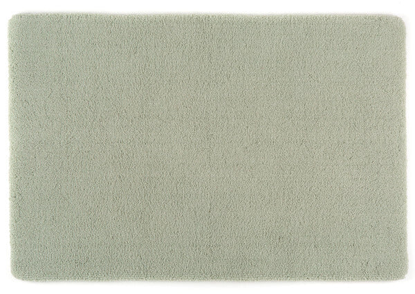 Badteppich/Badezimmerteppich Square in Jade von Rhomtuft, frische Farben für ein belebendes Bad.