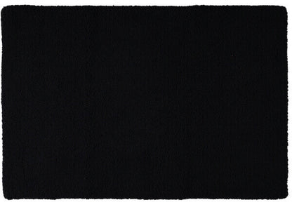 Badteppich/Badezimmerteppich Square in Schwarz von Rhomtuft, moderner Teppich für ein stilvolles Bad.
