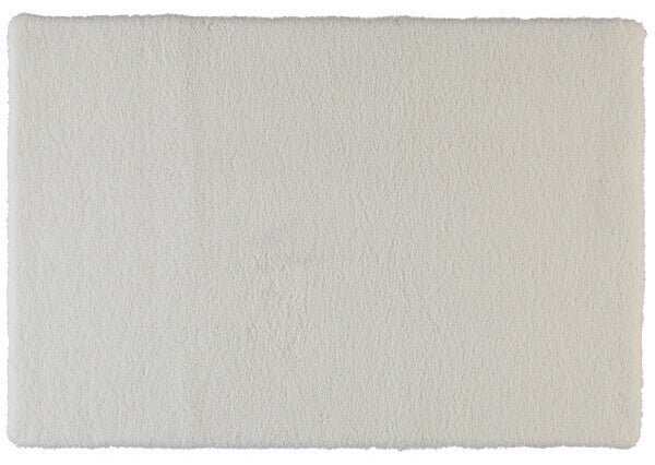 Badeteppich Square – 60 x 90 cm / weiß