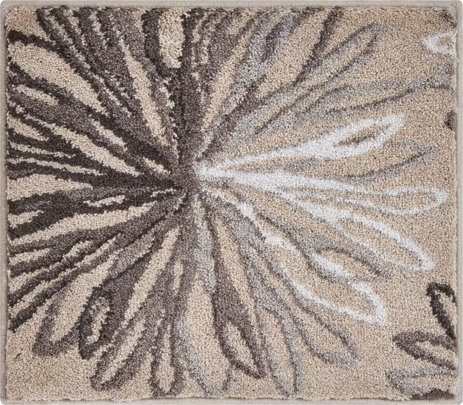 Grund Art Badteppich/Badezimmervorleger, Taupe/Beige, 50x60cm: Eleganter Teppich für Ihr Badezimmer.
