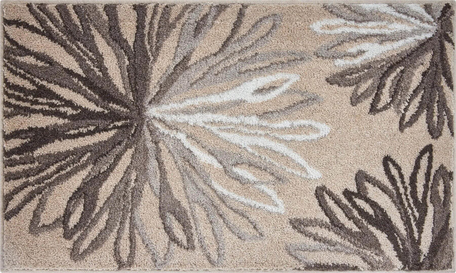 Grund Art Badteppich/Badezimmervorleger, Taupe/Beige: Moderner Teppich für Ihr Badezimmer.